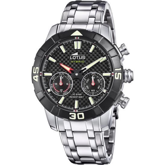 Lotus Homme Connectée - 18810/2 - Smartime Hybrid - Etanche 10ATM - Bluetooth - Chronomètre