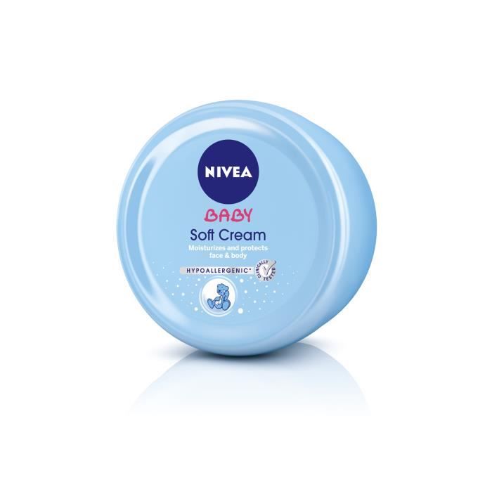 Crème Soft NIVEA Baby pour le visage et le corps