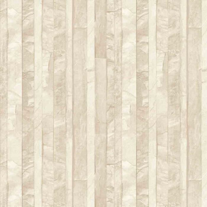 Papier peint Ardoise en lamelles beige