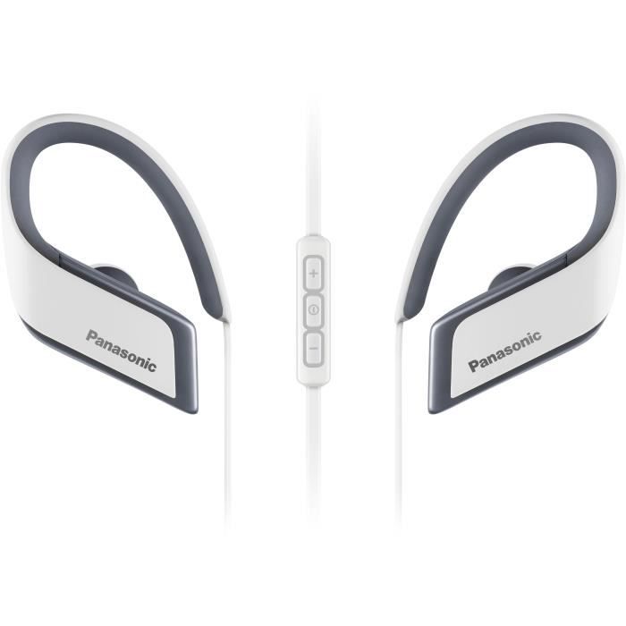 PANASONIC BTS50 Écouteurs Clip Sport - Bluetooth - Blanc