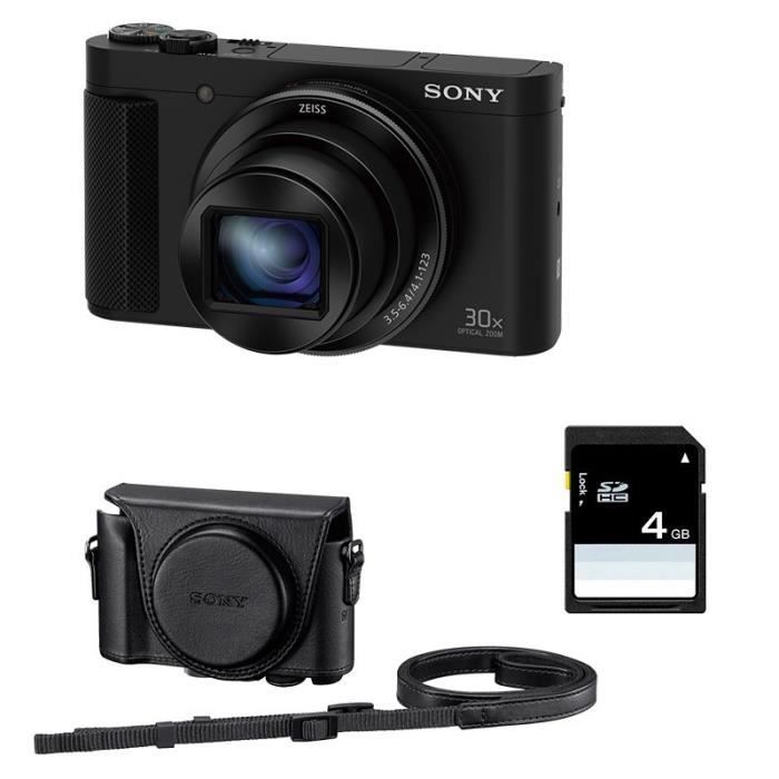 SONY Compact DSC-HX90 GARANTI 2 ans + ETUI + SD 4 Go