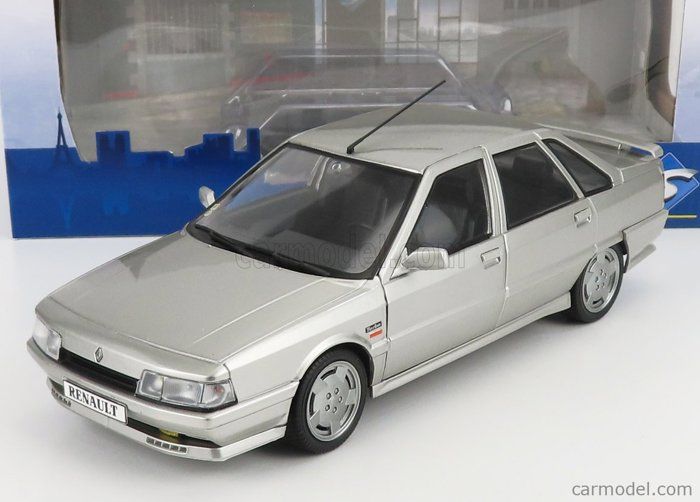 Solido Renault 21 Mk.1 Turbo - 1988 Record De Vitesse Sur Glace - Red 1:18 model car