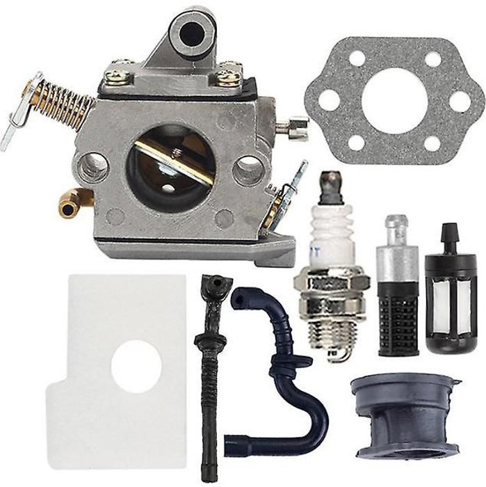 Carburateur Pour Tronçonneuse Stihl MS230 MS250 MS250C - C1Q-S92 Avec Ampoule D'amorçage - Kit Complet Filtre à Air Et Tuyaux