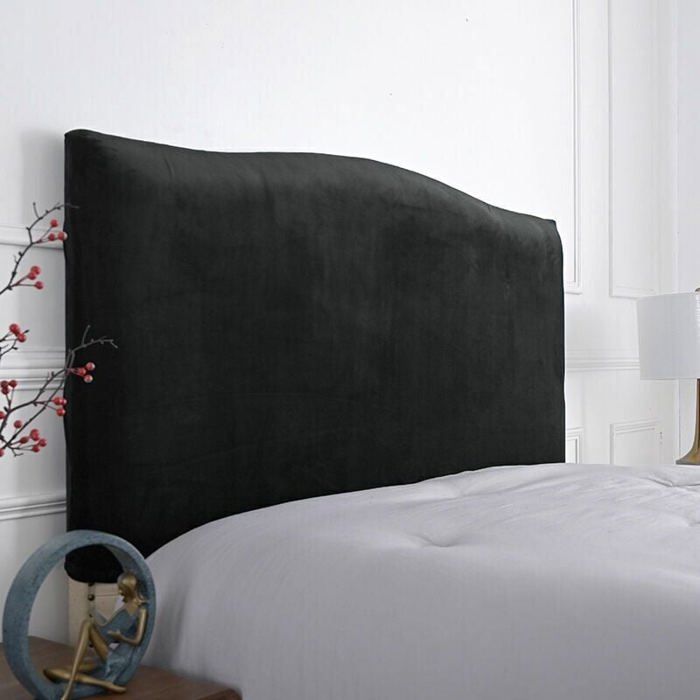 Housse de tête de lit élastique pour tête de lit -150 cm-pour tête de lit 140-170 cm- confortable respirant élastique et durable