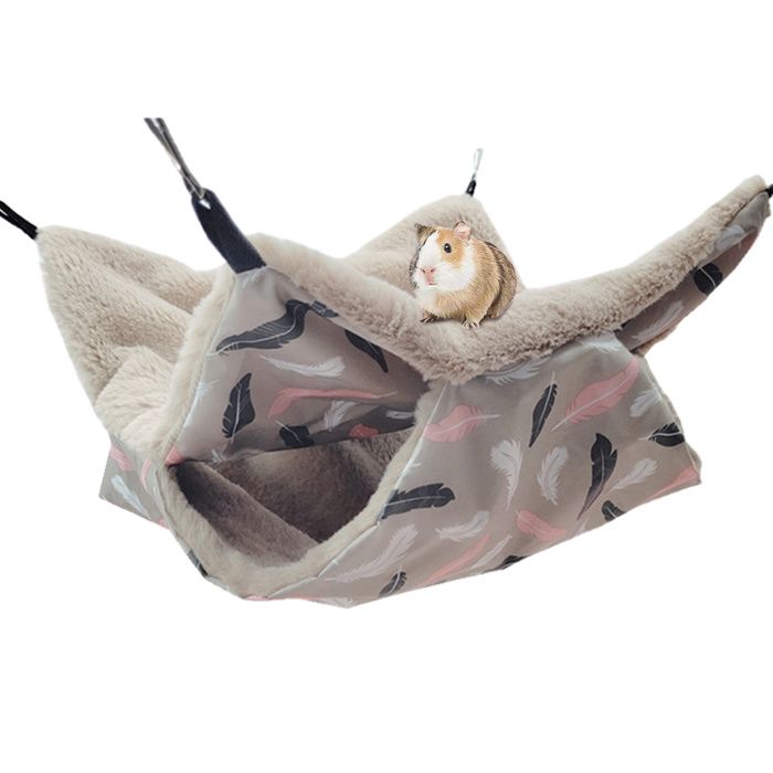 Comparer les prix de Hamac suspendu pour petits animaux furet lit superposé cage jouet pour hamster Label