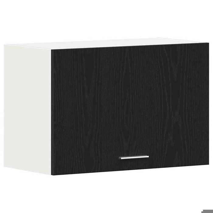 CHEZ JILI* Meuble/Armoire/ELEMENT Pour Cuisine - RUIGOU - Armoire suspendue en chêne noir - 60x31x60 cm en - Bois dingénierie Août