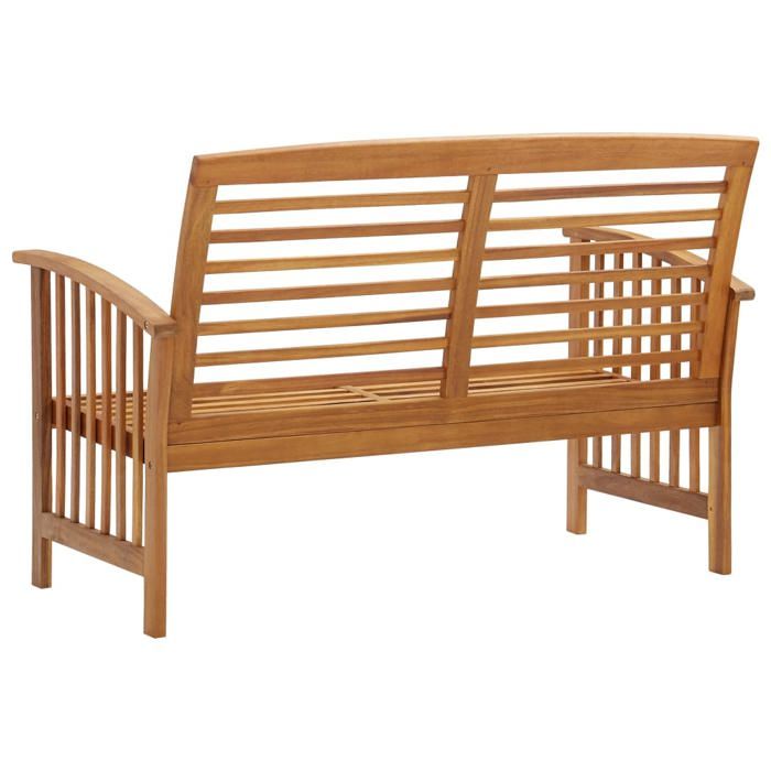 Sale 2026 Banc de jardin - BURKE - Banquette balcon - 119 cm - bois dacacia solide BB262
