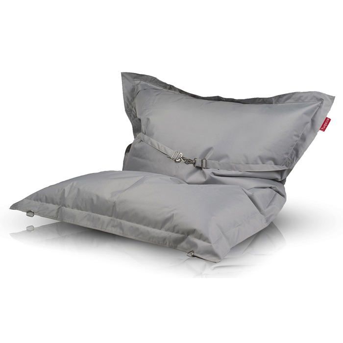 Pouf coussin géant avec sangles siège rembourré en polyester imperméable assise EPS intérieur extérieur Perle Nc13 M