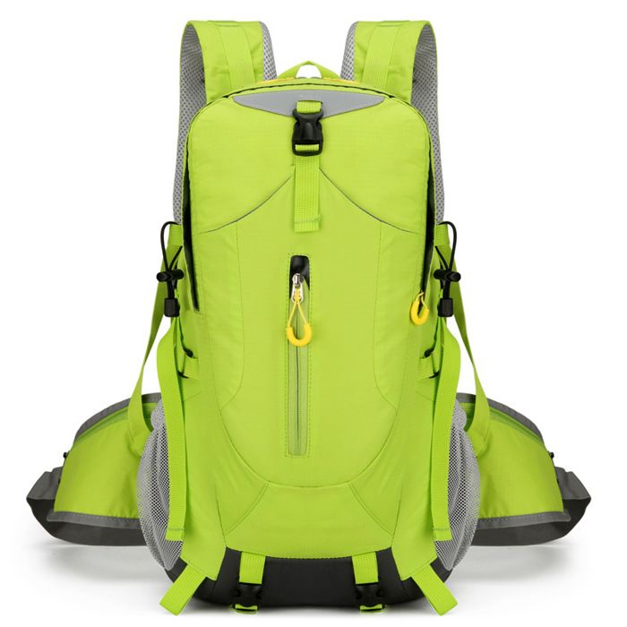 Sac à dos randonnée 35L homme femme léger grande capacité outdoor sac trekking voyage sport sac à dos double épaule étanche Green