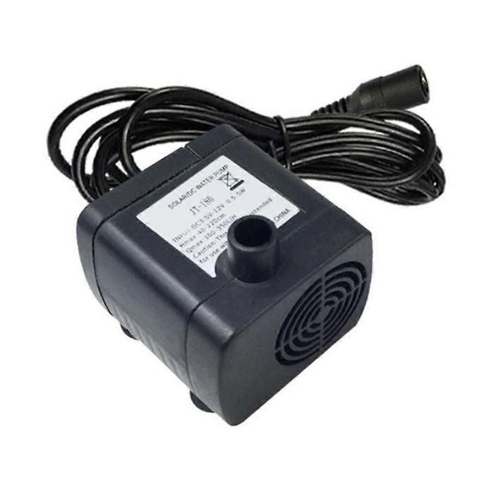 Pompe submersible miniature sans balais JT-180 DC 24V pour fontaines solaires et aquariums : pompe de circulation deau