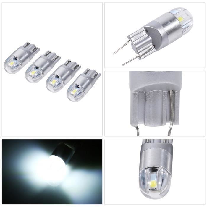 Lot de 10 pcs Ampoules de Voiture Lampe LED ampoule plaque immatriculation  Ampoule plafonnier led voiture ampoule intérieur voiture - Cdiscount Auto
