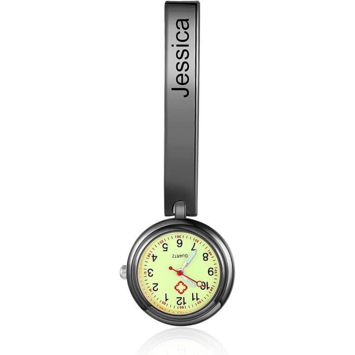 Montre infirmière gravée store