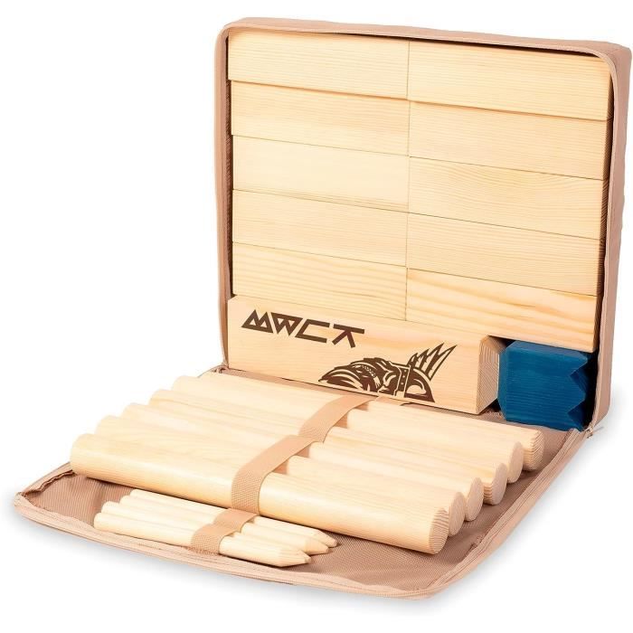 Jeu ??checs Vikings En Bois Jeu D'Ext?�rieur ??checs Su?�dois Pour Toute La Famille Jeux Plein Air 