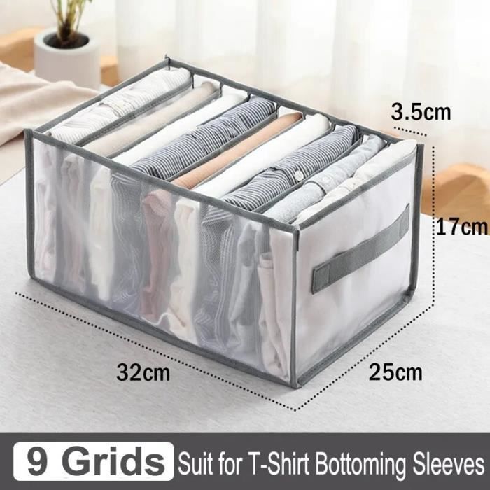 Boîtes De Rangement Tiroir Exyvox - Lot De 12 En Tissu Non Tissé - Pour Sous-Vêtements, Chaussettes