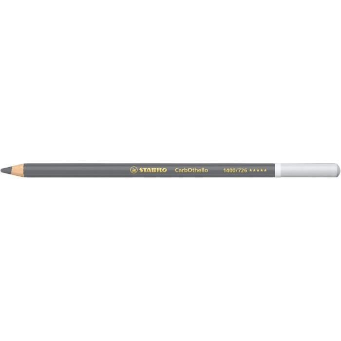 Stabilo CarbOthello Crayon Fusain Pastel – Jaune De Chrome Foncé – Mine Douce, Estompable, Résistant à La Lumière