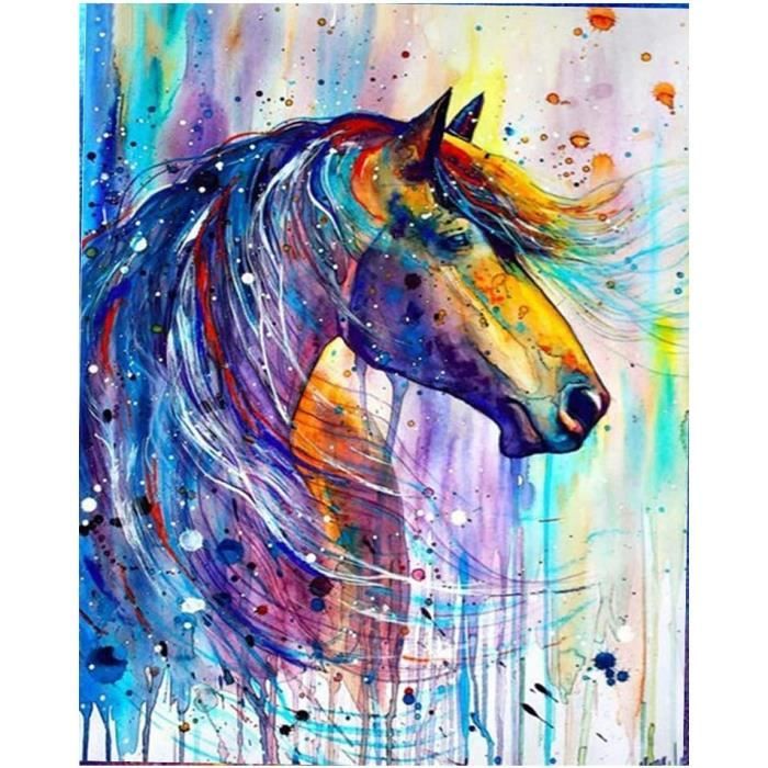 Diamond Painting Carré Diamant 5D DIY Diamant Peinture Kits Plein Foret