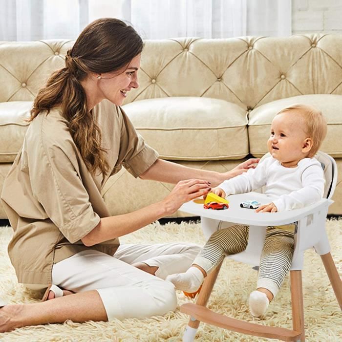 Generic Nouveau Chaise haute pour Bébé Adaptée à La Table avec Ceinture De  Sécurité à prix pas cher
