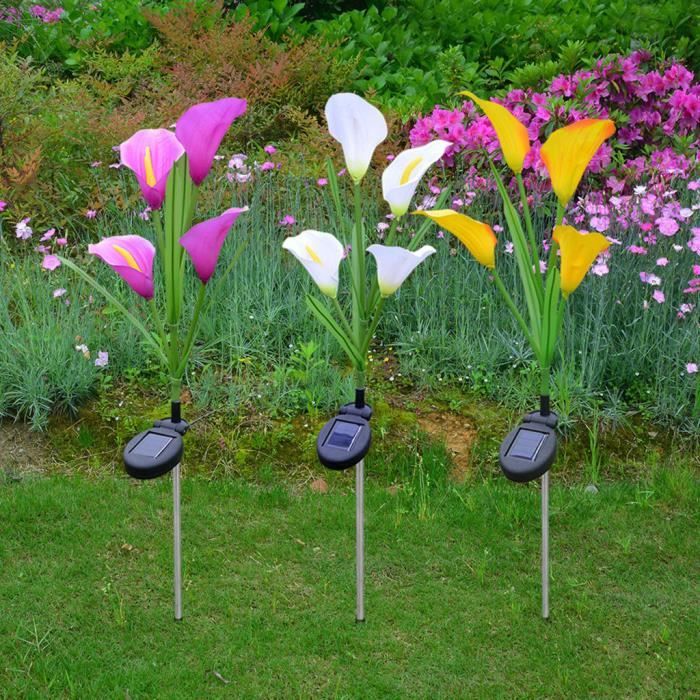 Lampadaire De Jardin Lampe De Jardin Led Lanterne Solaire