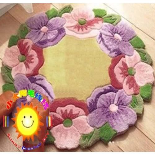 Kit Tapis Fleurs En Laine A Faire Soi Meme Achat Vente Kit De Couture Kit Tapis Fleurs En Laine A Cdiscount