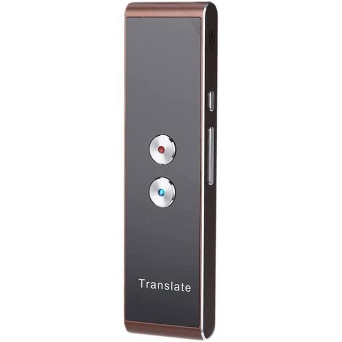 Traducteur Instantané AI - 144 Langues, Traduction Vocale 2 Voies, Bluetooth - Pour Voyages, Travail, Apprentissage