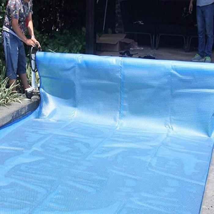 Film Protection Piscine DeRiTex 150g/m² - Géotextile Polyester 1.5x25m - Sols Sableux/Pierreux