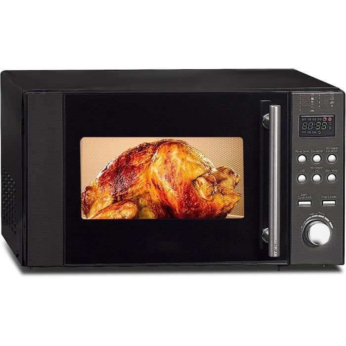 Micro-ondes Encastrable COMF – Rouge – 8 Menus Auto – 5 Niveaux – Neuf