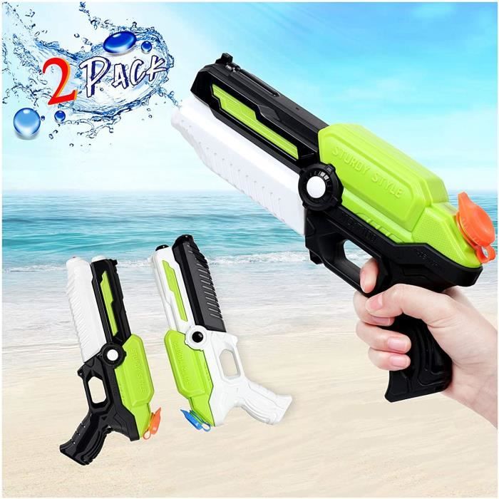 Lot Pistolet A Eau Enfant PLLYPE Lot De 12 Mini Pistolets à Eau - Pour Enfants Dès 3 Ans - Idéal été, Piscine, Jardin - Portée 8 M Mini Pistolets 12 Pièces 250ml Portée 8m été