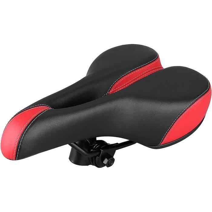 Selle Vélo Ergonomique Confortable - Respirante Et Anti-Dérapante - Compatible VTT, Route, Ville