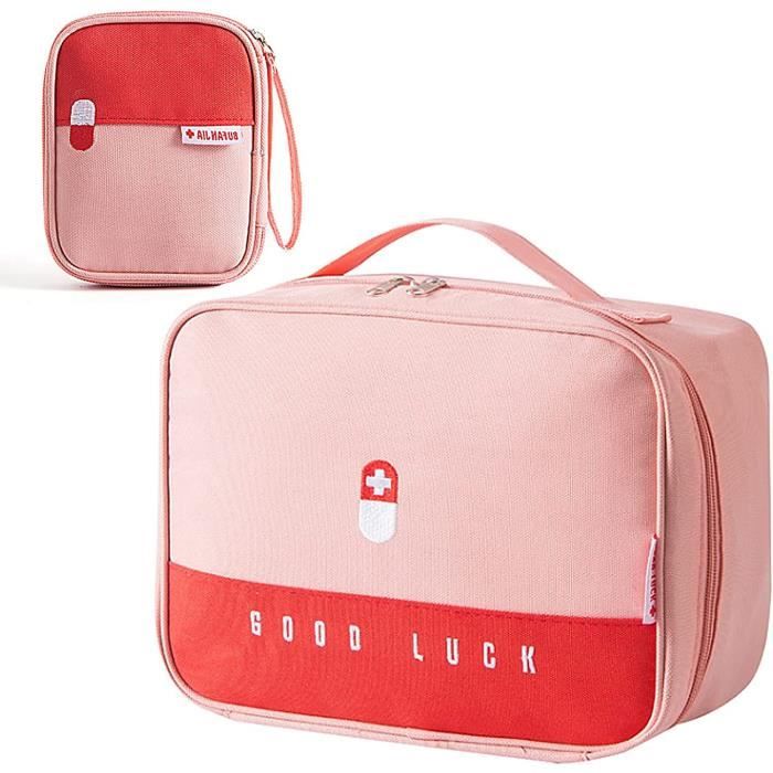 Jukibole Lot de 2 sacs de médicaments - Grande capacité - Trousse Jukibole Lot de 2 sacs de médicaments - Grande capacité - Trousse