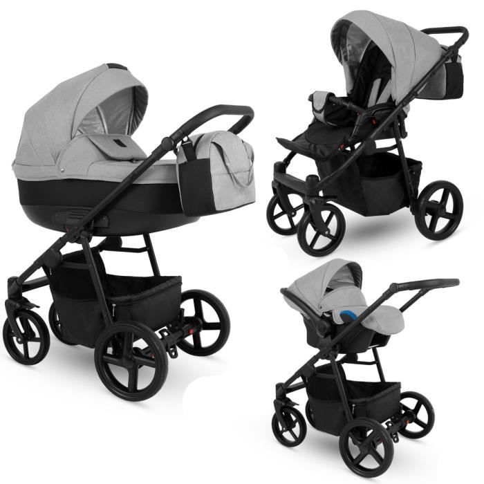 Trio poussette isofix deals