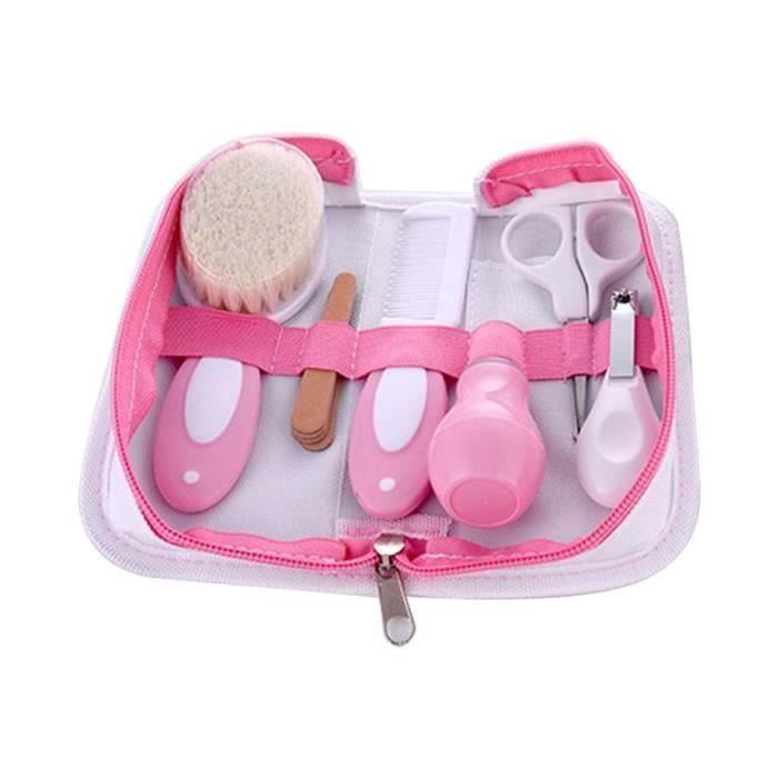 6 En 1 Kit Soin Bebe Doux Kit Trousse De Toilette Bebe 1 Rose Cdiscount Puericulture Eveil Bebe 6 En 1 Kit Soin Bebe Doux Kit Trousse De Toilette Bebe 1 Rose Cdiscount Puericulture Eveil Bebe