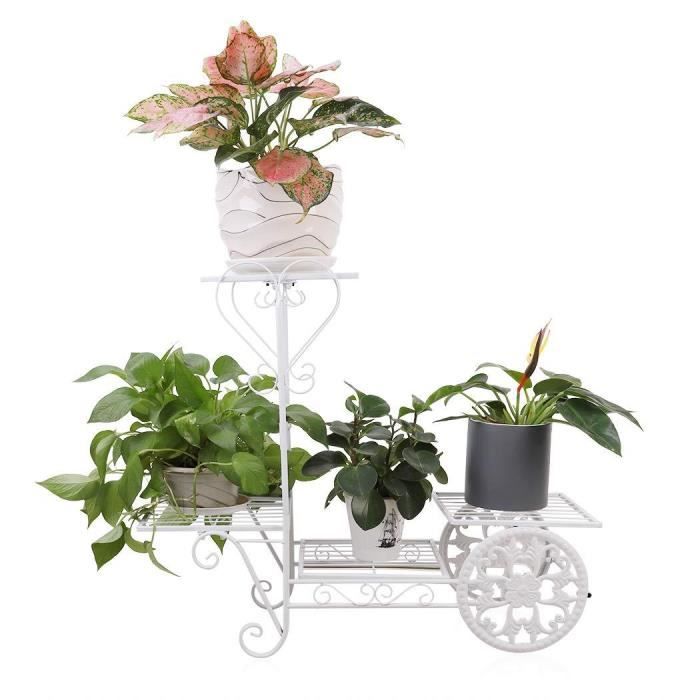 Unho Etagere A Fleurs Fer Forge Porte Plante Jardiniere Etagere Echelle De Chariot Pour Plantes Fleurs De Jardin Bel Esthetique Et Achat Vente Etagere Murale Unho Etagere A Fleurs Fer Cdiscount
