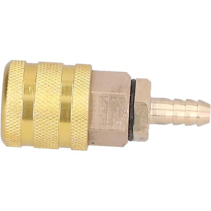 Mandrin De Gonflage Laiton 6,5 Mm – Connecteur Rapide Valve Américaine Pour Voiture, Moto, VTT