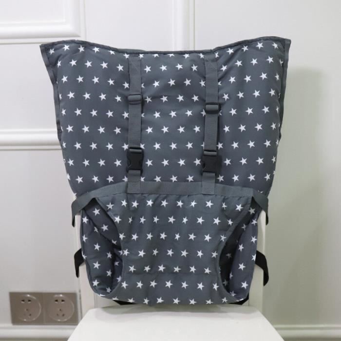 Ceinture Harnais De Sécurité Bébé Pour Chaise - Portable, Voyage, Repas (rouge)