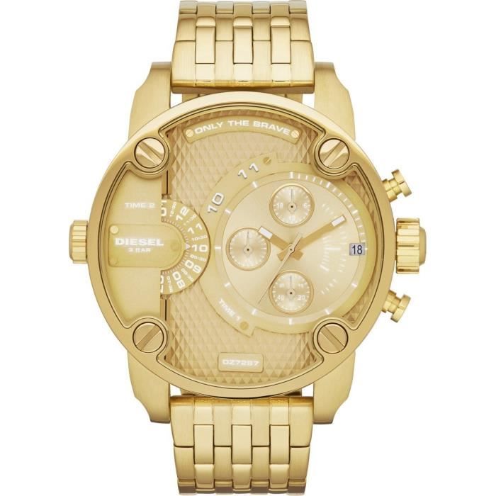Montre diesel 2025 gold homme