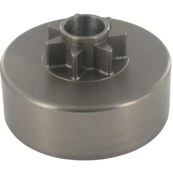 Pignon étoile 3/8 - 7 dents adaptable pour tronçonneuse PIONEER modèles Farm saw, P38, P41, P42, P51