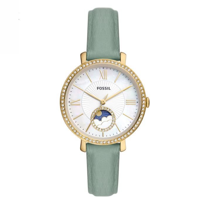 Montre fossil verte clearance femme