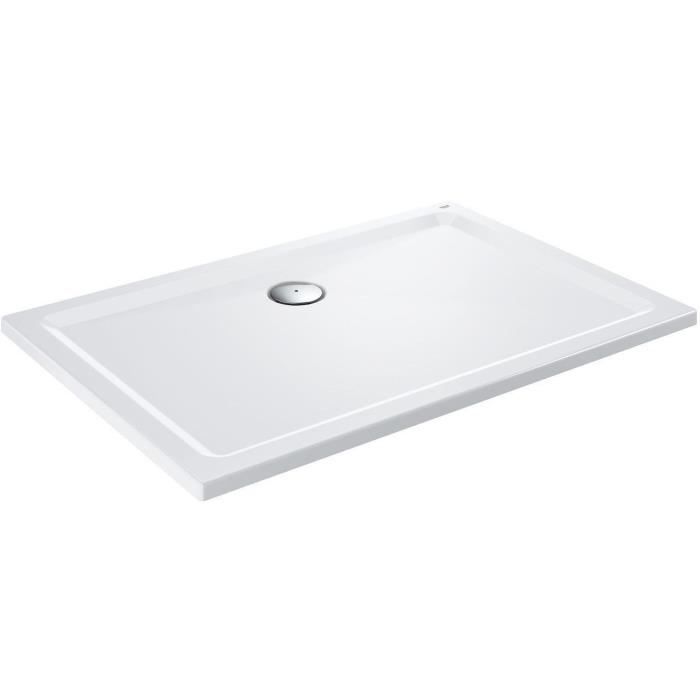 Grohe Receveur de douche acrylique 80 x 120 x 3cm alpin