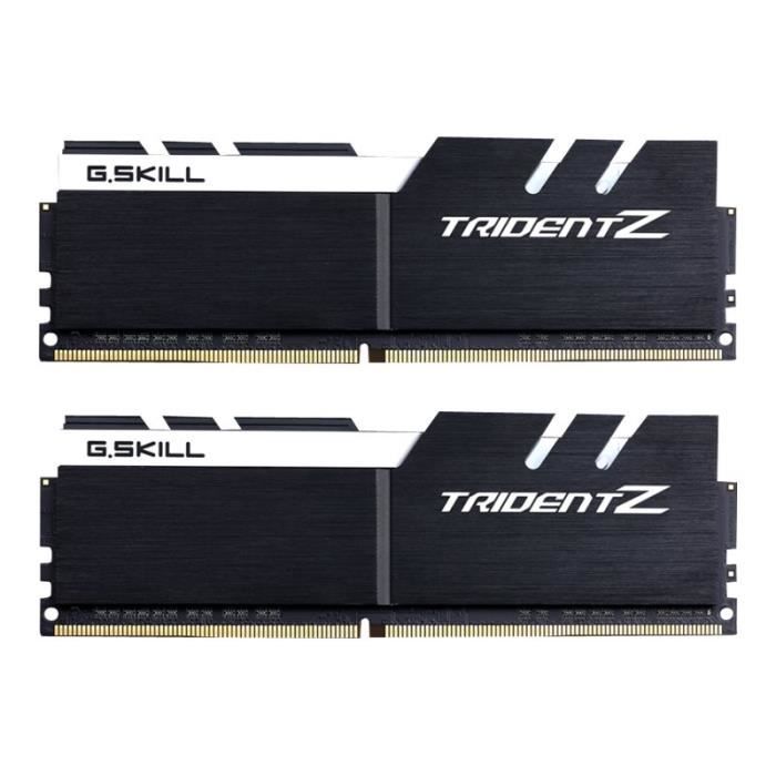 GSKILL RAM PC4-25600 / DDR4 3200 Mhz F4-3200C16D-16GTZKW – DDR4 Enhanced Performance Series – Trident Z