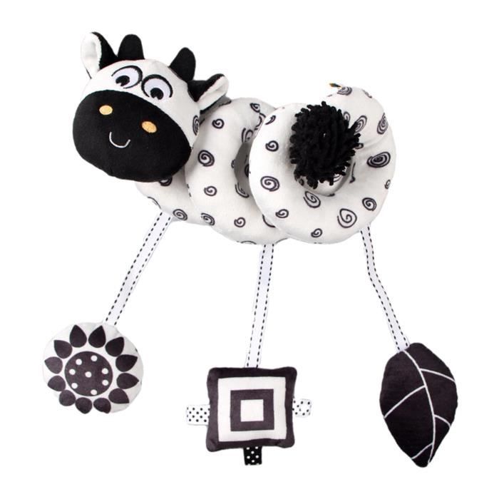 Xweptuy Jouet de Poussette pour bébé, Animaux en Peluche en Spirale