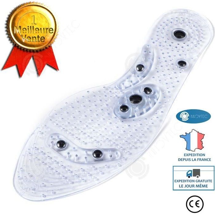 Semelles magnétiques INN® Thérapie Minceur Anti douleurs