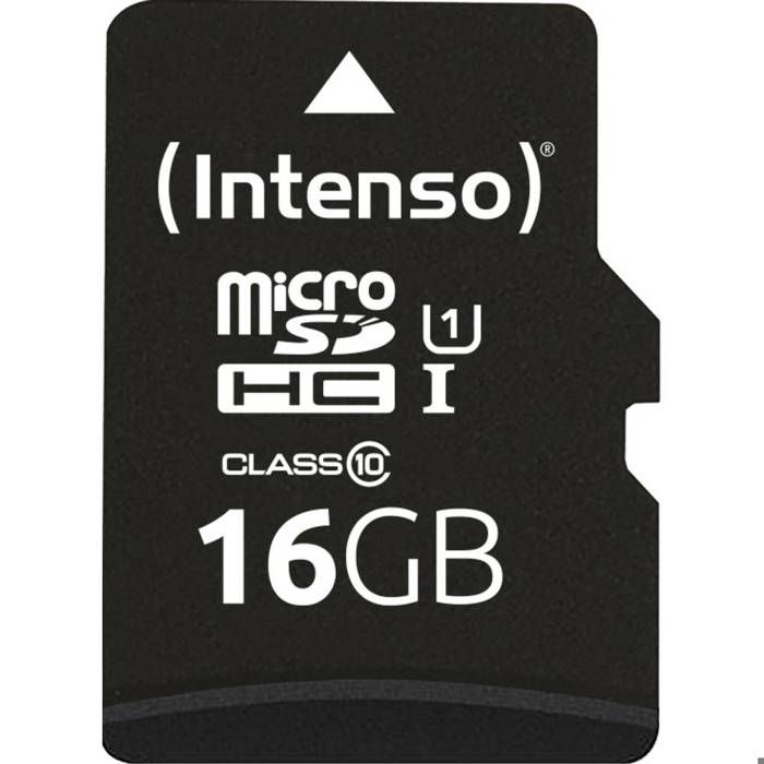 Intenso 16GB microSDHC Performance Carte microSD 16 GB Class 10 UHS-I étanche