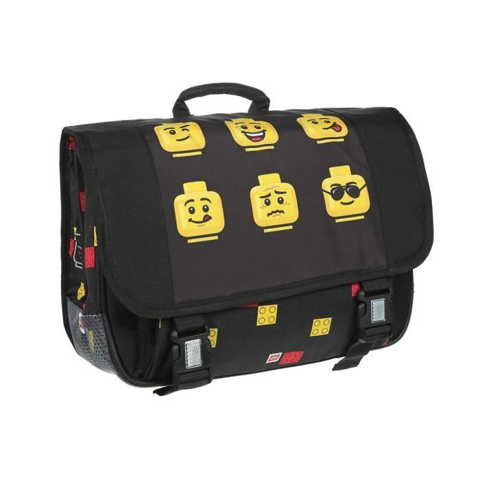 LEGO Cartable 18L Enfant Noir Cdiscount Bagagerie Maroquinerie