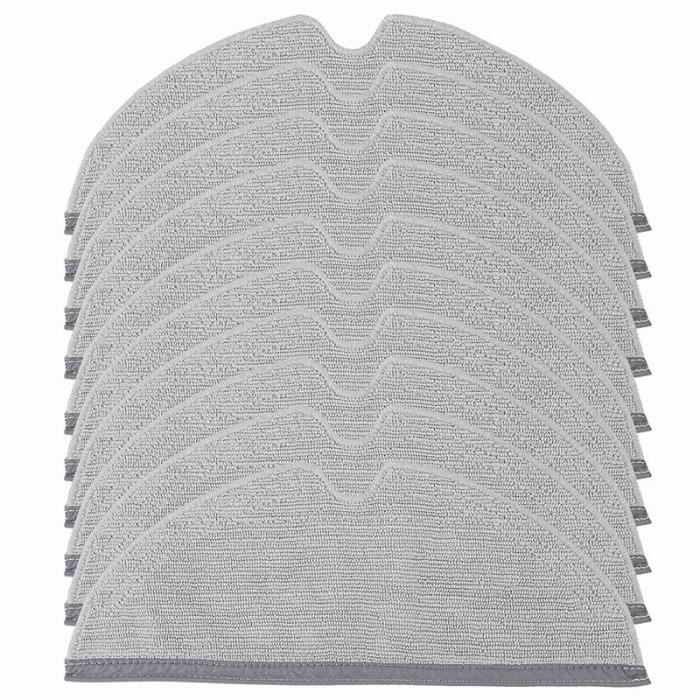 Lot 4 Serpillères Lavables Pour Robot Aspirateur MOVA S800, E20, E20 Pro – Nettoyage Sols Microfibre