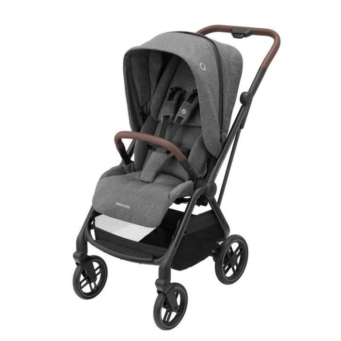 Poussette canne Maxi Cosi Leona 2 Select Grey Confort XL