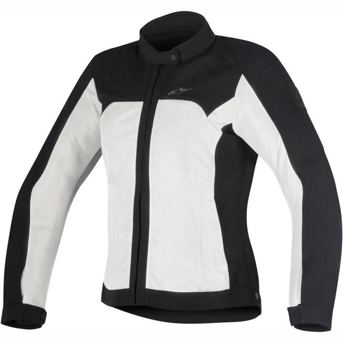 Drive away Absay shore Moto Alpinestars Eloise Veste Femme Air Noir Blanc S - Cdiscount Auto