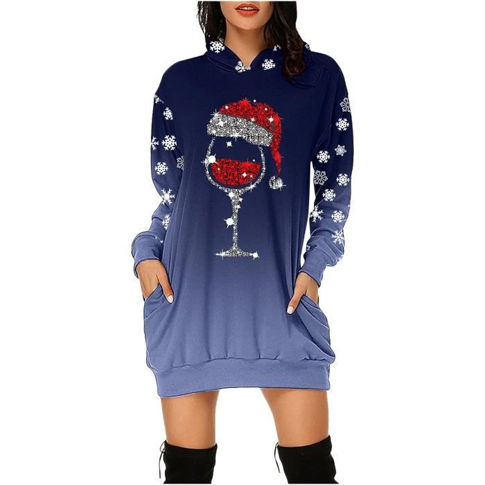 Robe pull sales moche noel femme