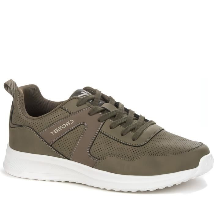 CROSBY Baskets Crosby 437112/01-04 Vert Chaussures Homme