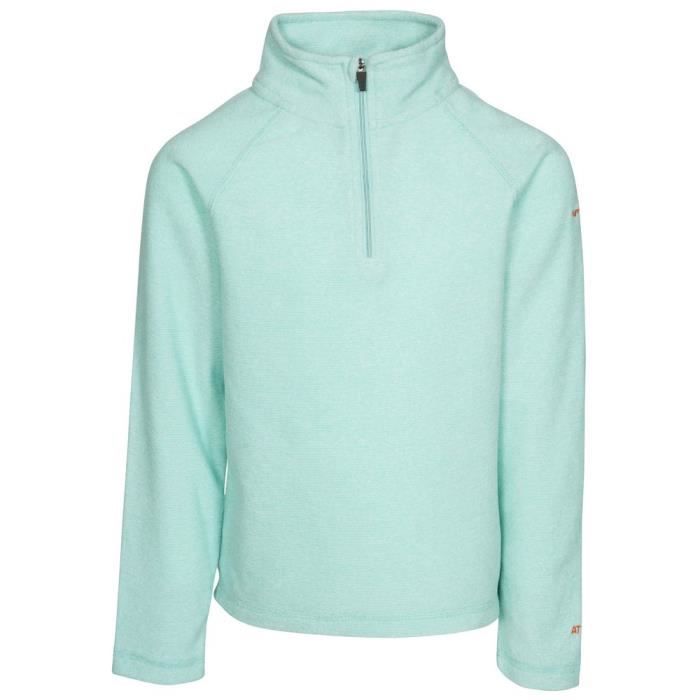 Trespass Jeremy Polaire à Col Zippé Homme (Noir