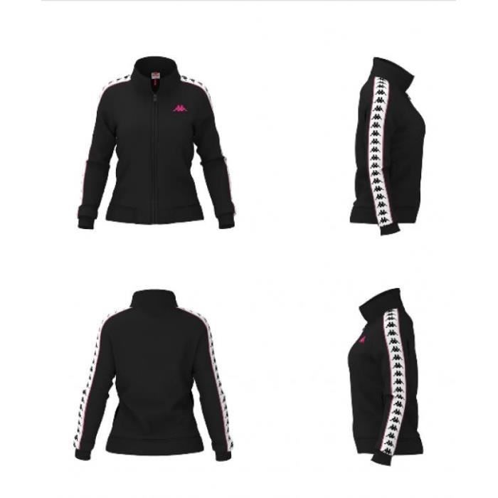 Felpa zip kappa donna hotsell
